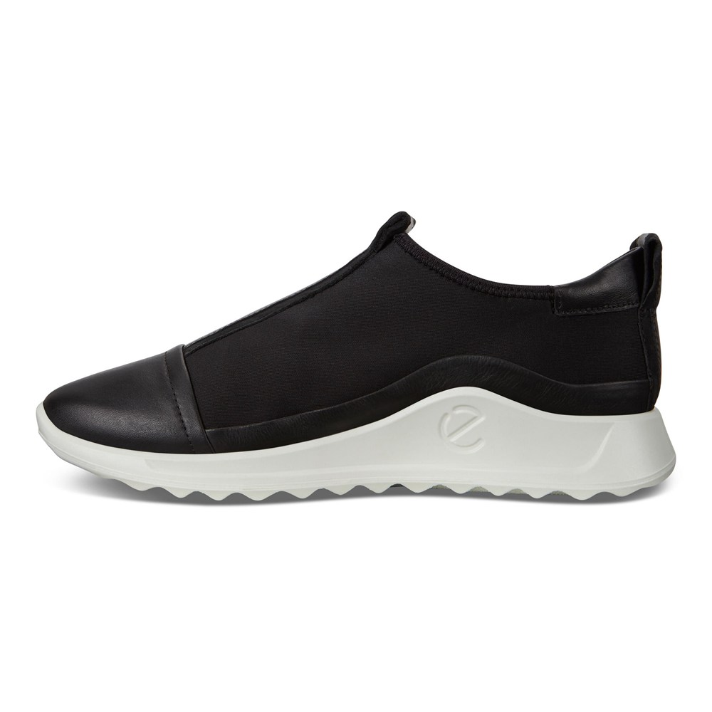 ECCO Womens Sneakers Black - Flexure Runner - AYJ-723850